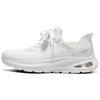 Mesh Fabric Synthetic Leather Solid Color Simple Shock Absorbing Wear Resistant Low Top Casual Shoes Women Sneakers Off-White 117509-OFWT