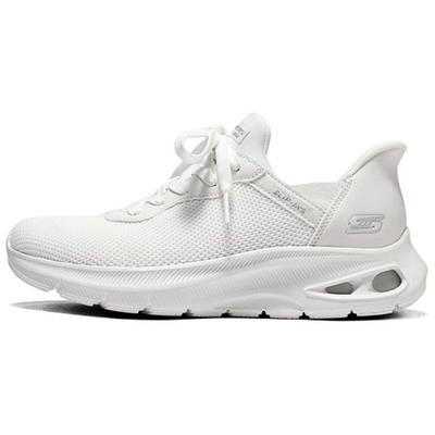 Mesh Fabric Synthetic Leather Solid Color Simple Shock Absorbing Wear Resistant Low Top Casual Shoes Women Sneakers Off-White 117509-OFWT