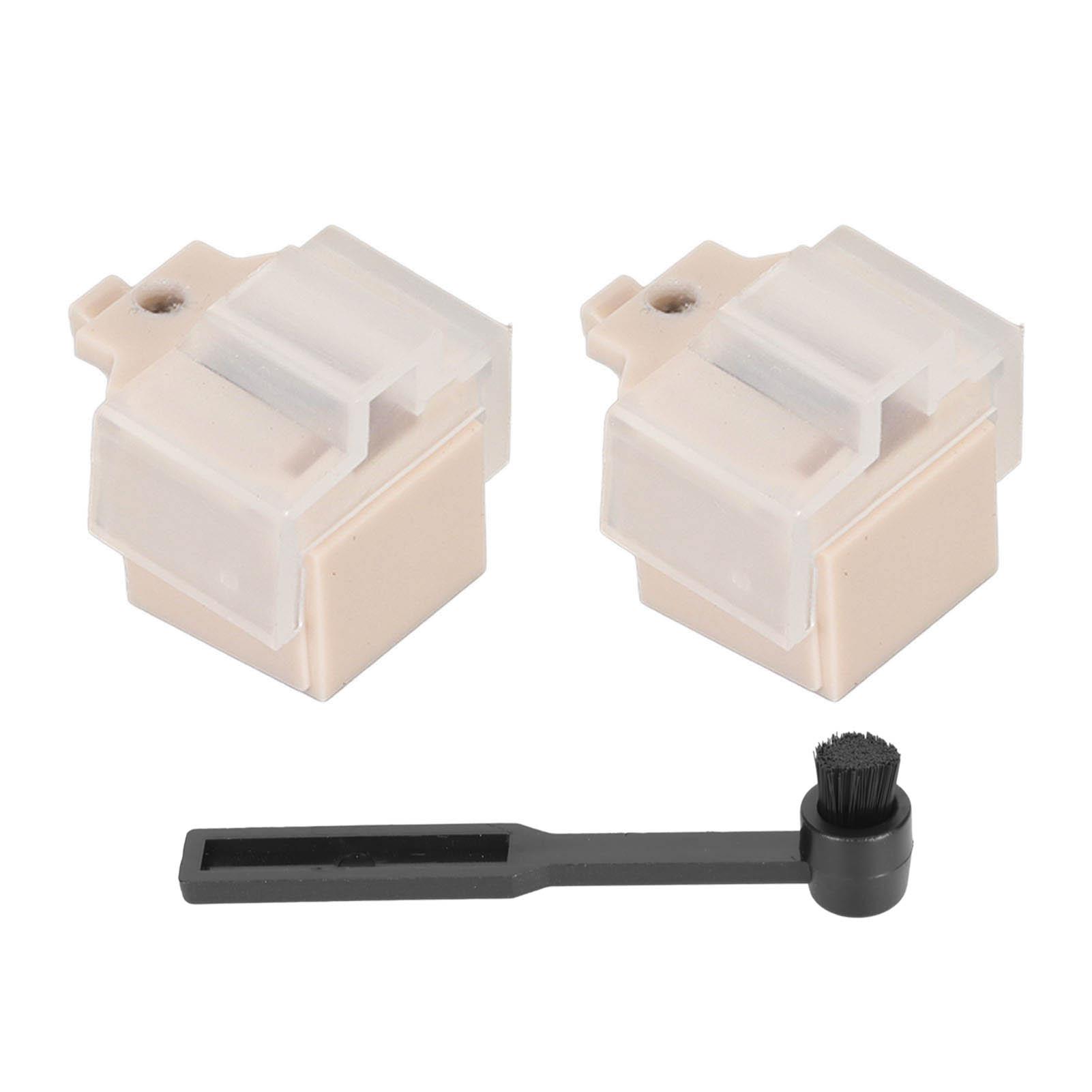 

2 шт. иглы для проигрывателя пластинок, сменные иглы для проигрывателя с щеткой для чистки иглы для AT LP60 AT