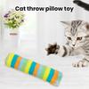 Cat Toy Interactive Catnip Toy Teeth Cleaning Kitten Plush Toy Long Design Cat Chewing Toy Pet Supplies