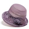 Spring and Summer Ladies Sun Hat Sunscreen Bucket Hat Breathable Sun Hat Fashion Flower Pot Hat