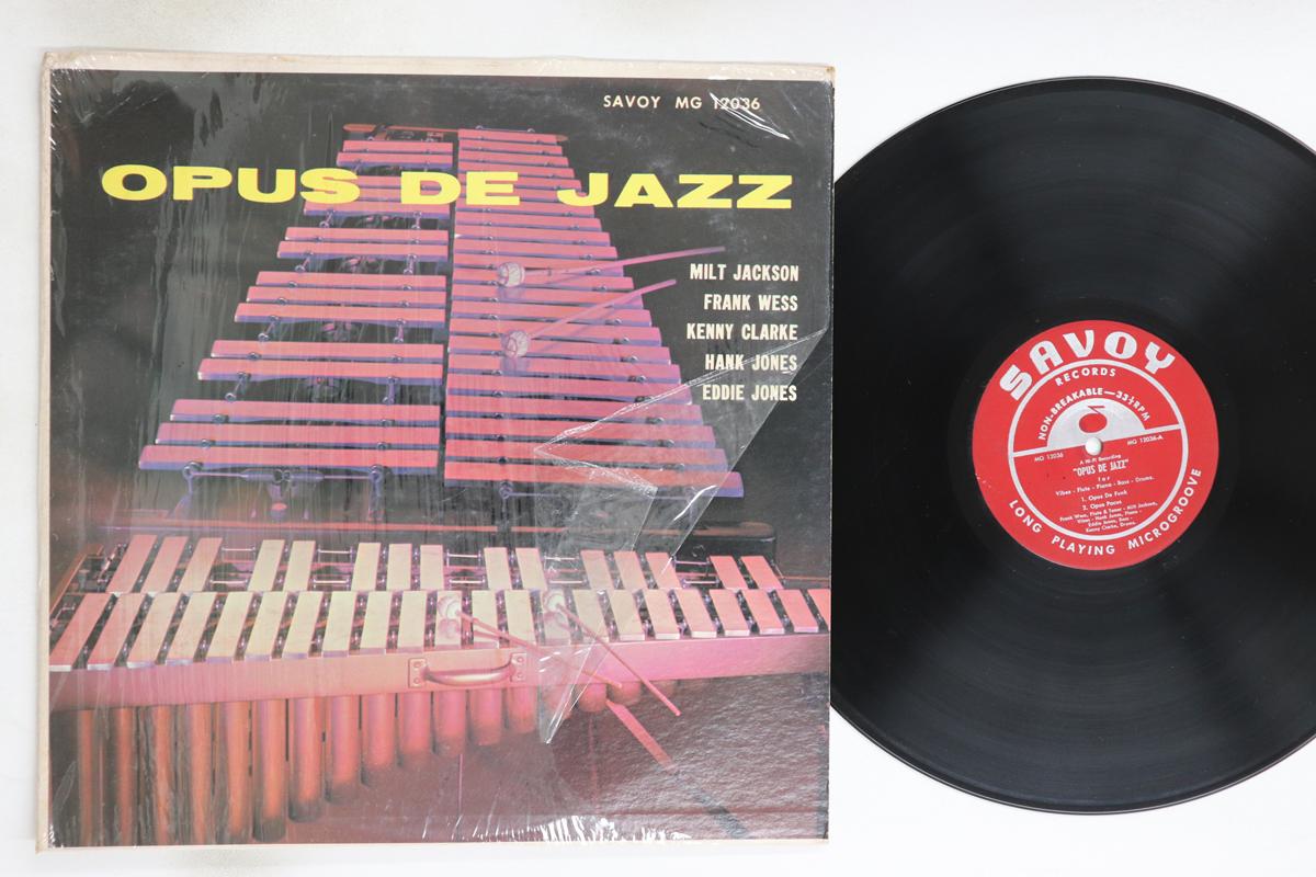 

LP Пластинка МИЛТ ДЖЕКСОН, ФРЭНК УЭСС - Opus De Jazz MG12036 SAVOY 1956 США Джаз Б/У