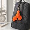 Yousheng Crab/Lobster Doll Keychain Pendant, Plush Keychain, Soft Fluffy Animal Bag Charm with Lanyard And Metal Ring, Cute Seafood Decoration