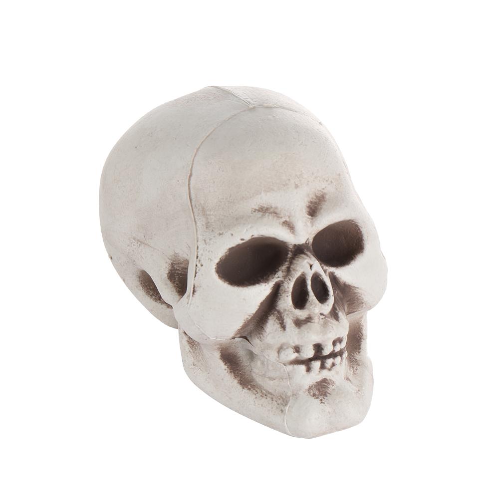 1PC Terrible Party Decoration Game Supplies Halloween Props Human Skeleton Skull Head Hanging Decor