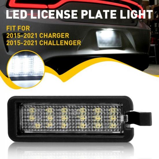 1pcs 18LED Plate 2015- Light License For Challenger Charger Dodge US