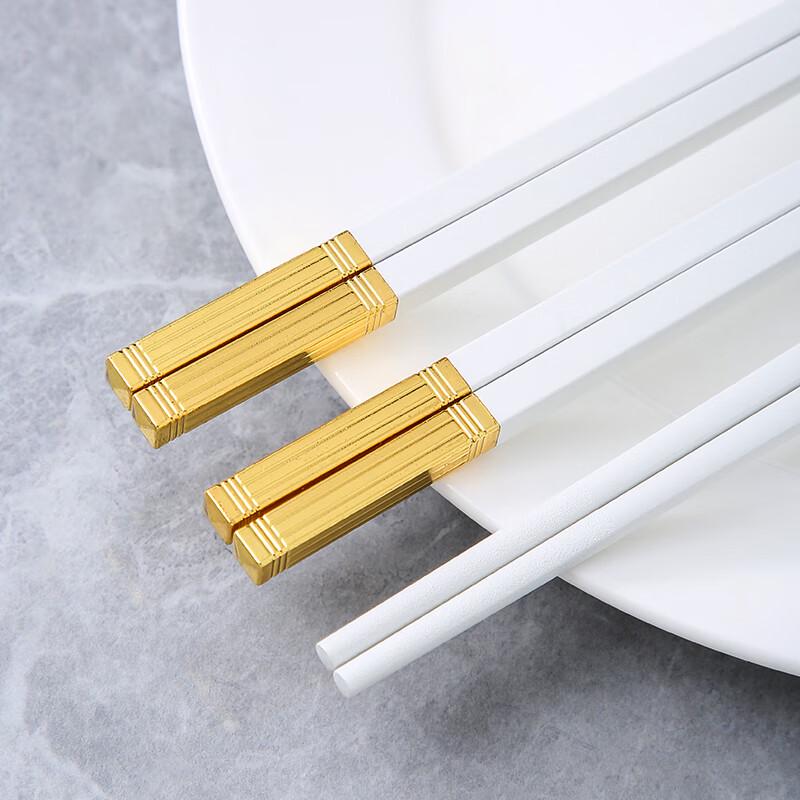 

Ruhan High-End Silver-Tipped Alloy Chopsticks