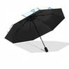 1pc Blue Cute Cinnamoroll Automatic 3-Fold Umbrella Design, Cute Cartoon Pattern, Portable Outdoor Umbrella, Perfect, Holiday Gift for fans.S007