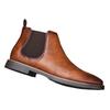 Herren Übergröße Britische Chelsea Boots - Retro Mode Geriebene Farbe Knöchelschuhe