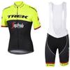 1 Men Women Cycling Jersey Bib Shorts Set Quick Dry Breathable Bike Riding Apparel