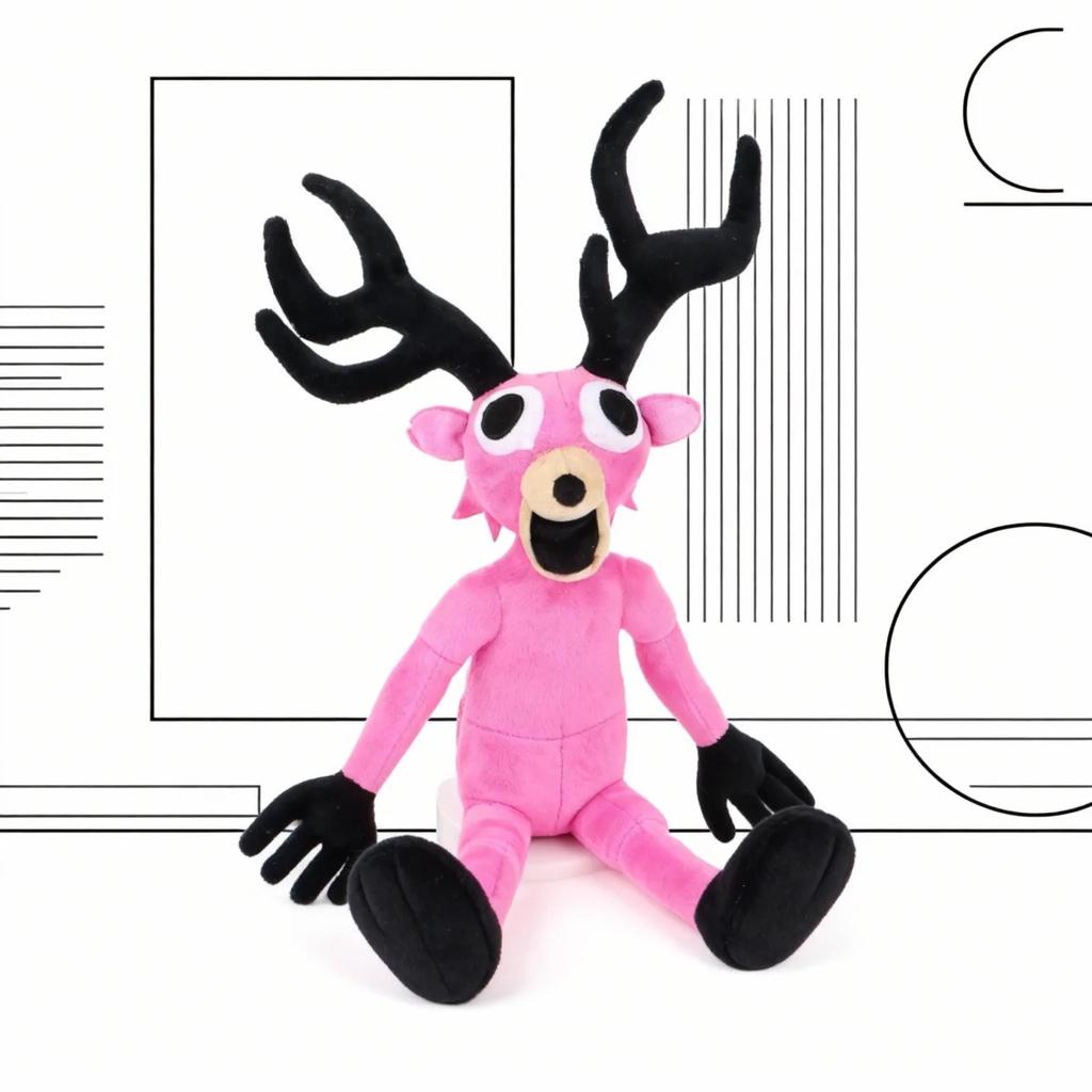 99 Aights In The Forest Deer Plush Stuffed Animal Game Peripheral The Deer Birthday Xmas Gift Female Deer Toys for Kids Dec