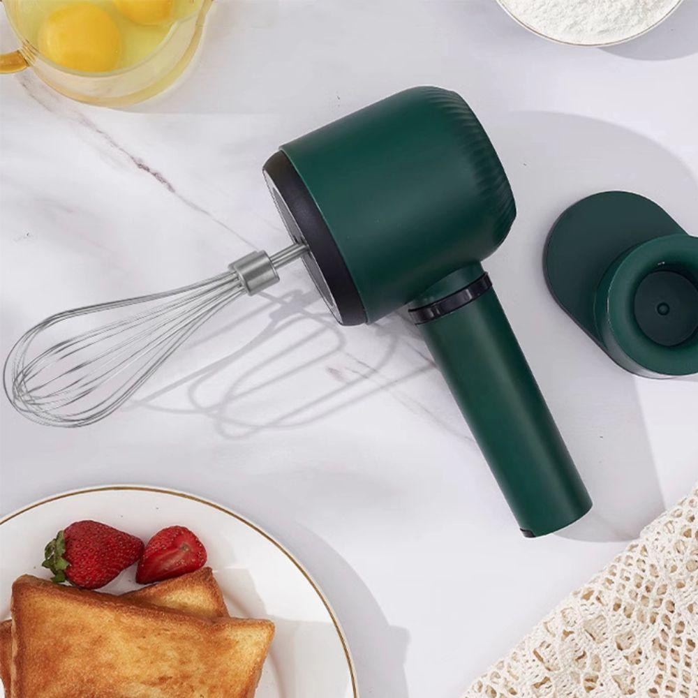 Automatic Cream Whisk Stand-up Design Egg Mixer Wireless Handheld Electric Egg Beater Kitchen