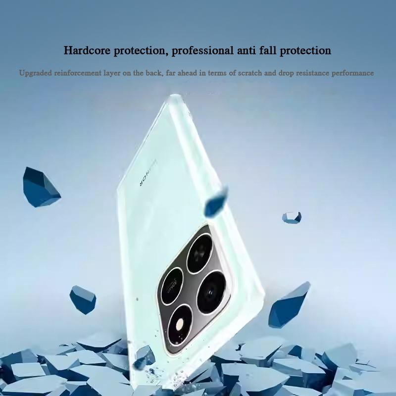 Soft Transparent Shell Phone Case for Honor 400 Smart 400Smart X7D Play 10T 5G Funda Clear Thin High Quality Original Back Cover