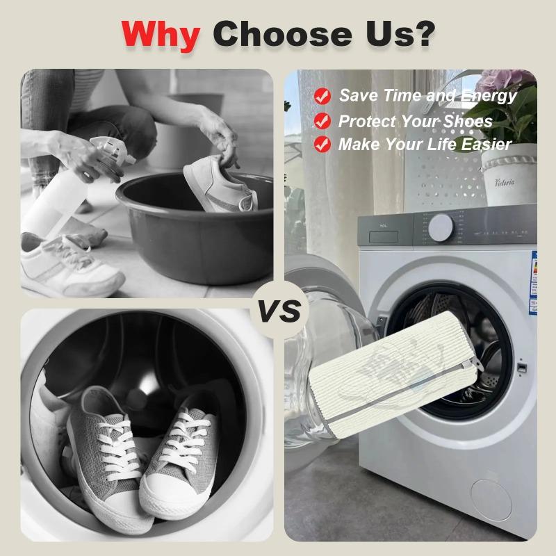 Reusable Laundry Bags, Shoe and Sock Protection Bags, Laundry Bags for Washing Machines, Drying Bags, Shoe Care Bags
