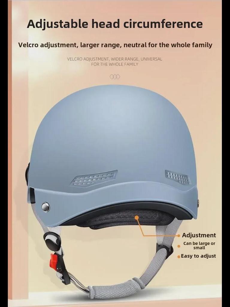 3C Certified Windproof Sunscreen Electric Car Helmet for Men & Women