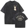 Sängerin Shakira Las Mujeres Ya No Lloran Welttournee 2026 Vintage-Waschung T-Shirts Herren Damen Sommer Rundhals Oversized Baumwoll-T-Shirt