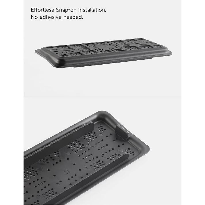 TPARTS Under Seat Vent Cover For Tesla Model 3 Highland 2024-2025 Air Condition Outlet Protector Rear Seat Car Air Vent Accessories