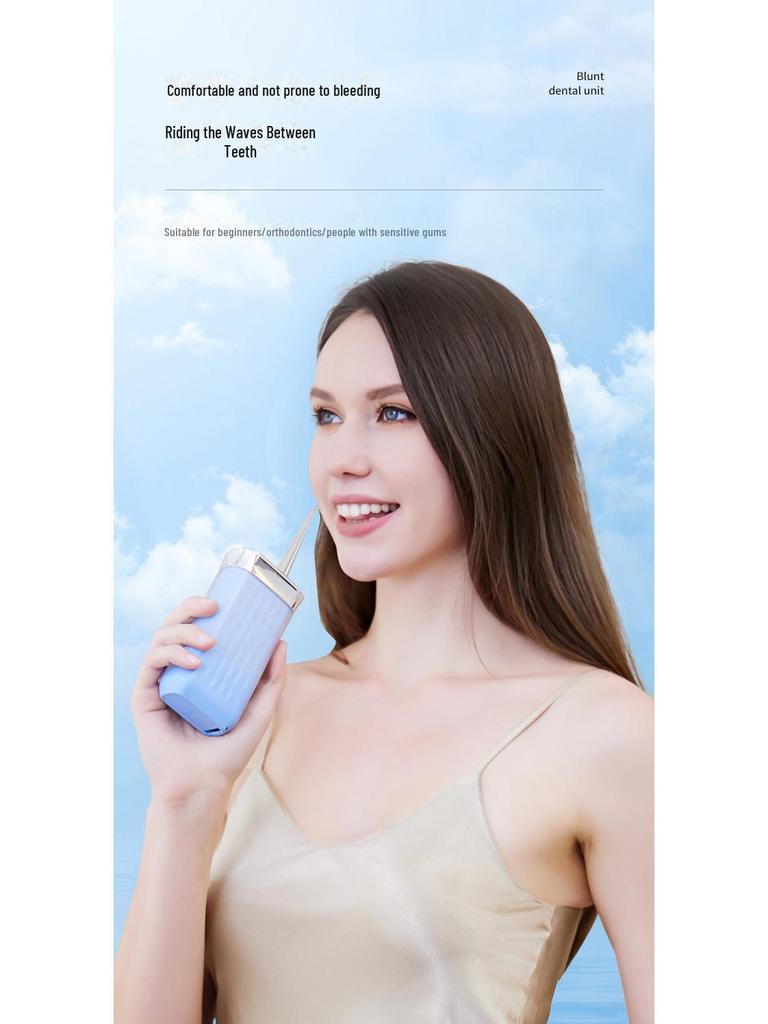 Portable Electric Water Flosser for Effective Oral Cleaning and Tartar Removal
