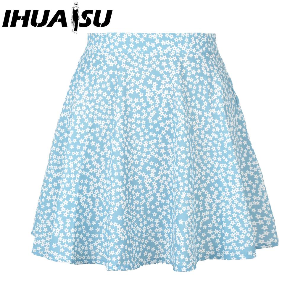 IHUASU Women's Fashion Casual Summer Spring Skirt