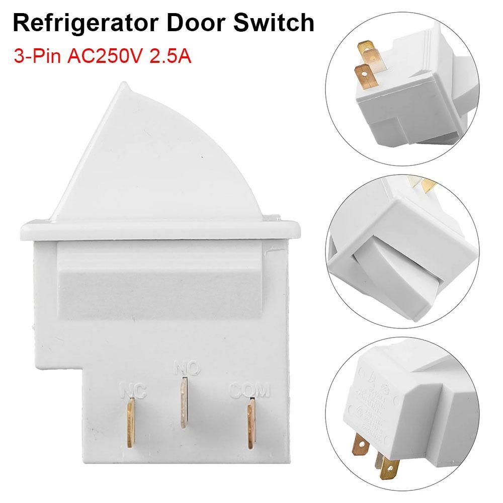 1Pcs AC250V 2.5A Fridge Switch With Integrated Auto Power Shutoff Switch Parts