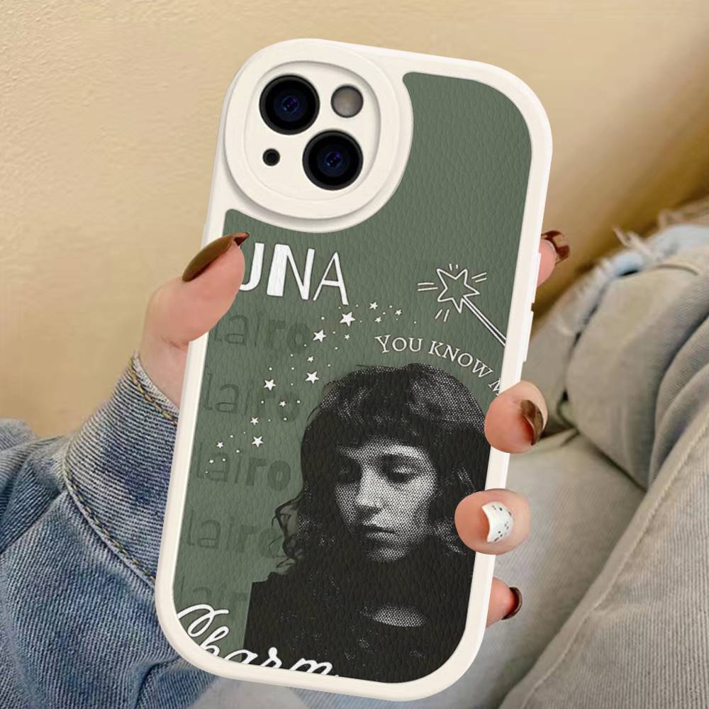 Singer C-Clairo Leder Handyhülle Für Iphone 16 15 14 Plus 13 12 11 Pro Max Hülle
