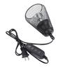 Reptile Heater Lamp Anti Scald Mesh Cage Lampshade Cover for Turtles Chicks Lizard Snake US Plug