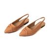Women's Flat-soled Sandals Summer New Comfortable Versatile Pointed Large-size Sandals