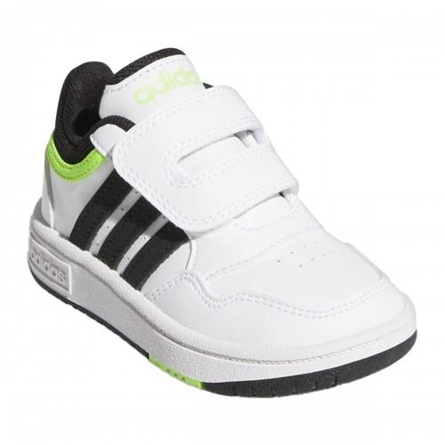 Adidas Childrens/Kids Hoops 3.0 Leather Trainers