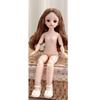 30cm Multi Contact Lenses Bjd Doll Toy Straight Curly Hair Articular Mobility