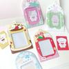 New Arrivals Cute Animal Photo Frames Kawaii Pudding Photocard Holder 2 Inch Kpop Photocard Sleeves INS Style Original Design