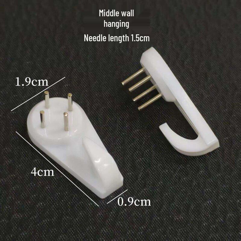 Large Plastic Traceless Hook for Hanging Decorations, Paintings, Meter Boxes, Shelves, Photo Frames, and Tapestries