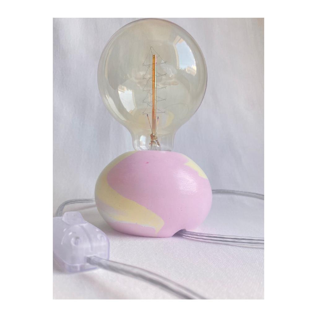 Studio Yabu - Charmy Globe Lamp - Rustic Bulbs