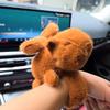 Creative Capybara Snap Circle with Wings Vibrating Doll Aquarium Dolphin Plush Doll Cute Clap Circle Bracelet Dolls