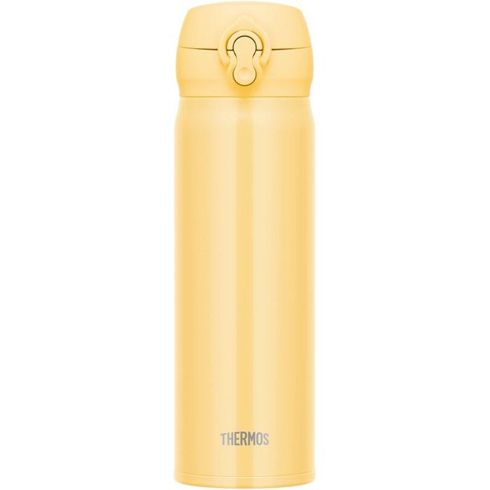 Thermos Stainless Steel Bottle Vacuum Insulated Mug 500ml Cream Yellow JNL-506 CRY