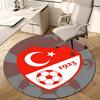 Personalized Bizim Çocuklar Türkiye Round Chair Office Rug - Perfect for Mat, Office Chair & More - Ideal Gift for Birthdays and Holidays