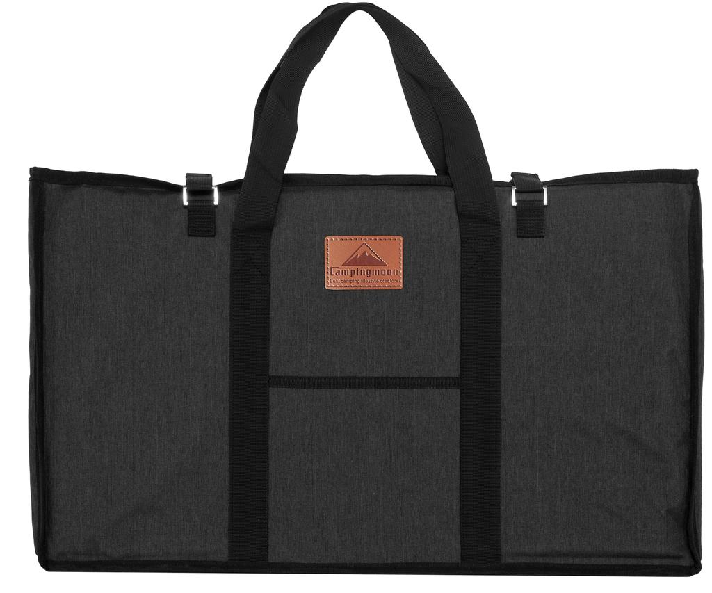 CAMPING MOON Field Rack/Ground Rack Storage Bag, Black, Black Gear B-230-H
