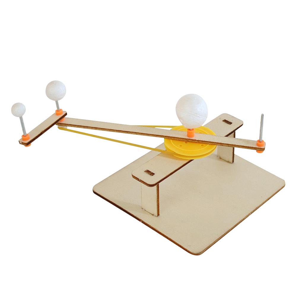 

Научный эксперимент Сделай сам Земля Луна Солнце Игрушка с тремя шарами Технология Маленький создатель Ручная сборка Модель Образовательная игрушка one set