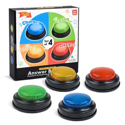 Prvotřídní Rodinná Vysokostandardní Kvízová Hra Prémiové Kvality Špičkové Buzzer Collection Kit Prémiové Kvality – Prémiové Kvality 1/2/4/8 Špičková Třída