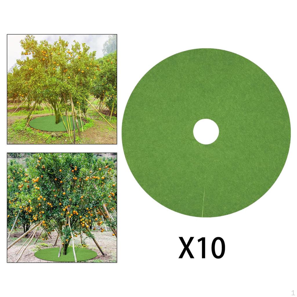 10 Mats for Trees, Ground Covers And Landscaping.
