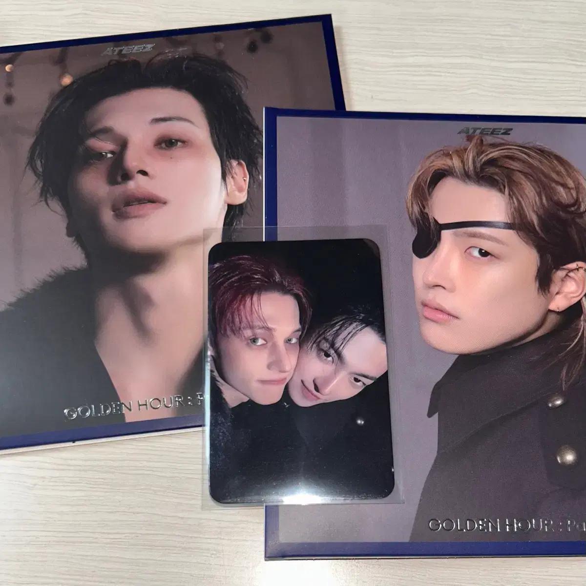 ATEEZ DIMAMU LUXED HONGJUN Wooyoung Topaz Unit POCKA Release Album Set