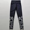 New digital printed pants for women's clothing, sports yoga pants, fitness pants as a base, women's clothing