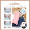 EU SOU Foot Bath Foldable Foot Spa Foot with Storage Bag Bucket, Bucket, Warmer, Insulated, Compact, Lightweight, Portable, (Navy, Small)