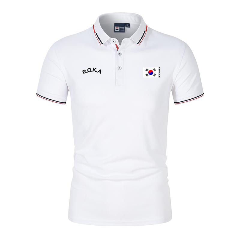 Summer R.O.K.A Outdoor Leisure POLO Shirt Outdoor Sports Work Casual Short Sleeves Breathable and Comfortable POLO