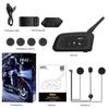 EJEAS V6 PRO+ Motorcycle Intercom Helmet Bluetooth Headset 6 Riders 800m Communicator Waterproof V5.1 Music Player Interphone