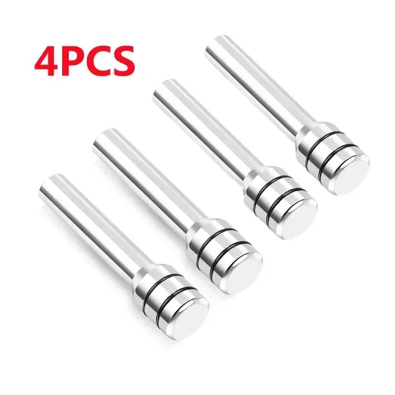 2/4Pcs Car Door Lift Button Locking Pins Universal Car Security Door Lock Pins Aluminum Alloy Knob Auto Interior Accessories