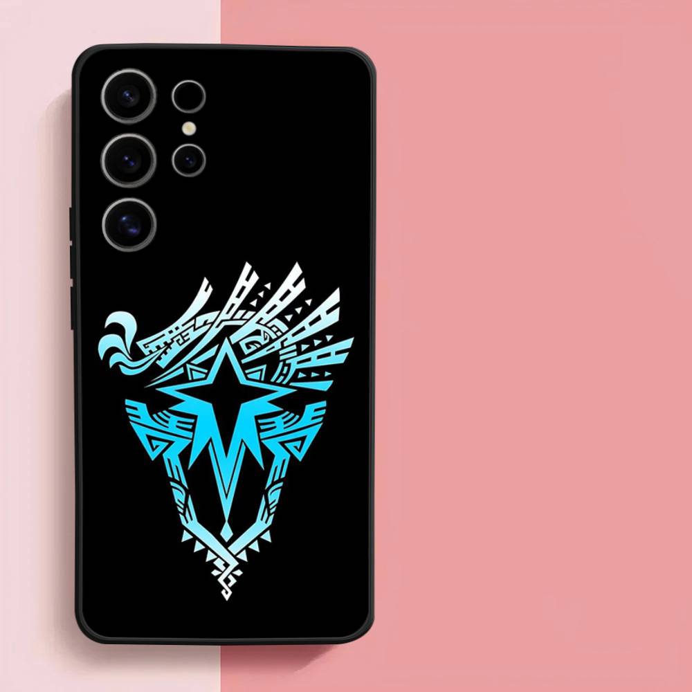 Game M-Monster H-Hunter Case For Samsung Galaxy Case S25 S23 S22 S21 S30 S20 S10 Ultra Plus FE TPU Soft Cover