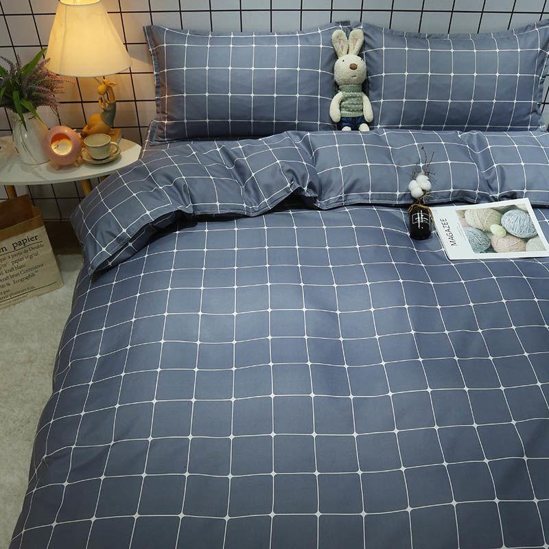 Cartoon Duvet Cover Household Skin-friendly Washable Modern Quilt Covers Students Non-fading Bedding Luxury Housse De Couette