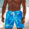 Letní Horké Populární Plážové Krátké Plavecké Kalhoty Pro Muže Potisk Moře Vtipné Volnočasové Stahovací Rychleschnoucí Módní Trend Board Shorts