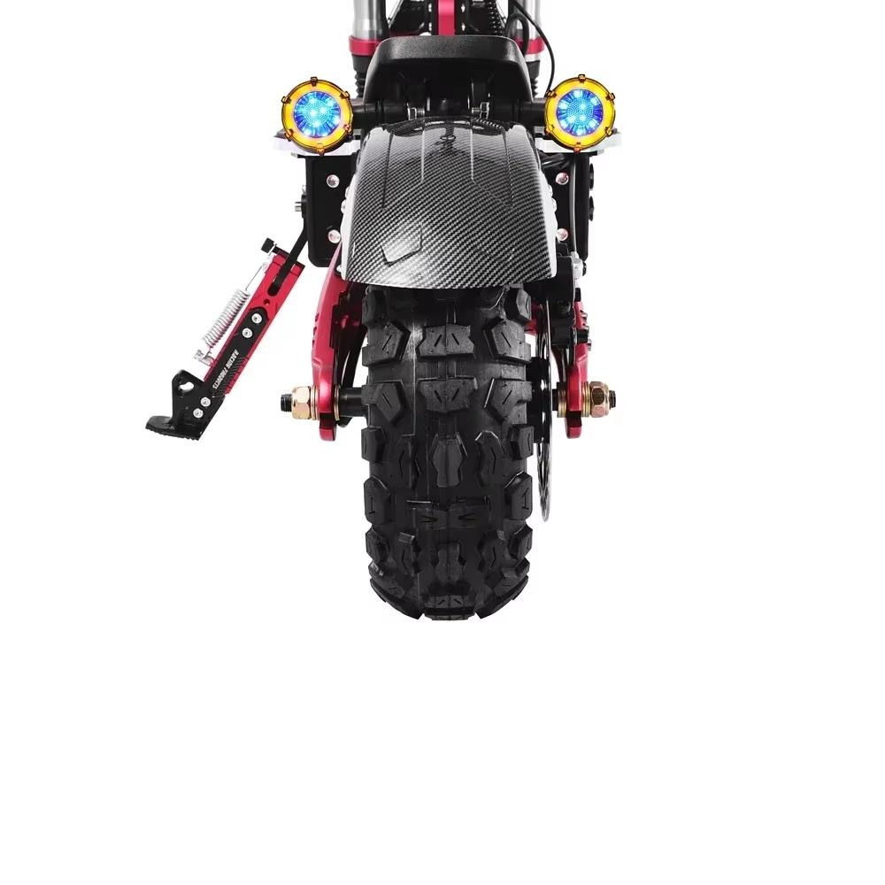 BOYUEDA S5 Elektroroller 6000W Motor 60V38AH Akku 120KM Reichweite 85KM/H Geschwindigkeit NFC Smart App RGB Lichter Offroad E Scooter