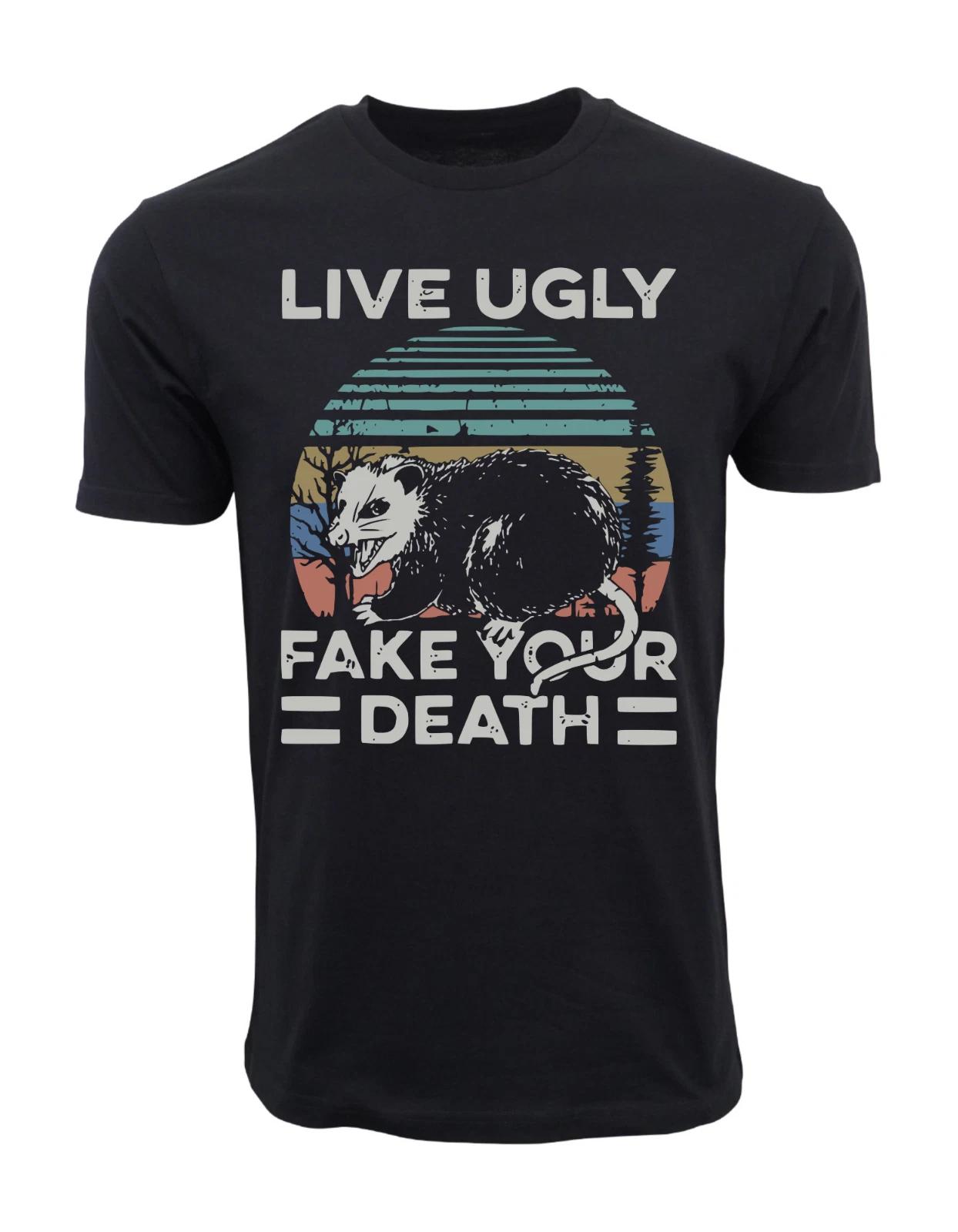 Men s and Women s T-shirts LIVE UGLY XL