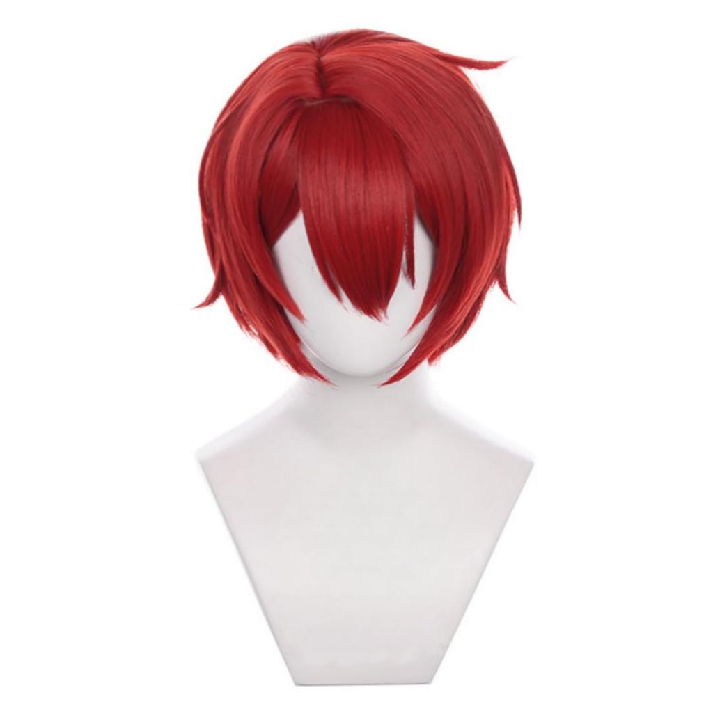 Sizuuenn Ensemble Stars Tsukasa Suou Wig, Heat Resistant, Cosplay Wig, with Dedicated Net, for Events, School Festivals, Cultural Festivals,